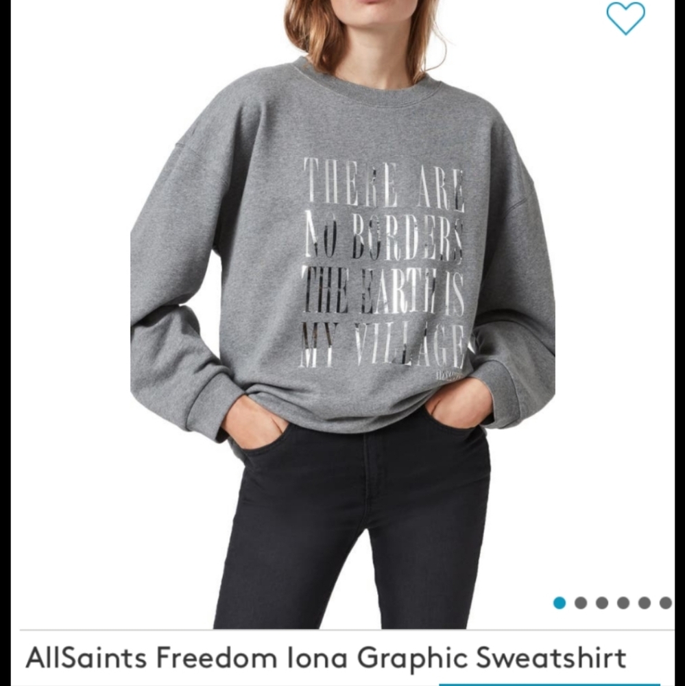 Gray Graphic Sweater